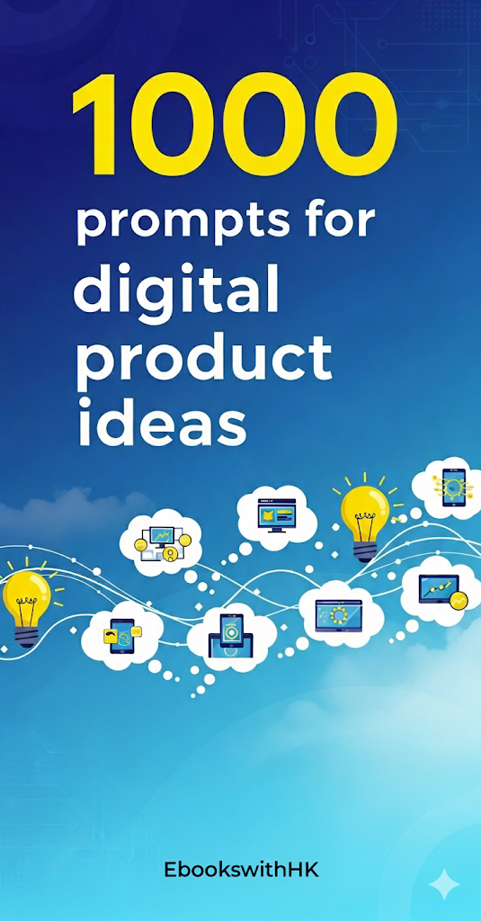 1000 Profitable Digital Product Ideas Bundle - Ready-to-Sell Business Concepts
