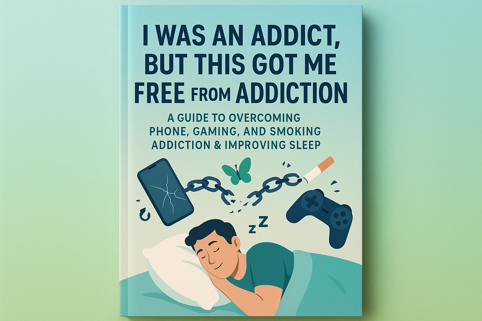 I Was an Addict, But This Got Me Free from Addiction - Professional Ebook Cover